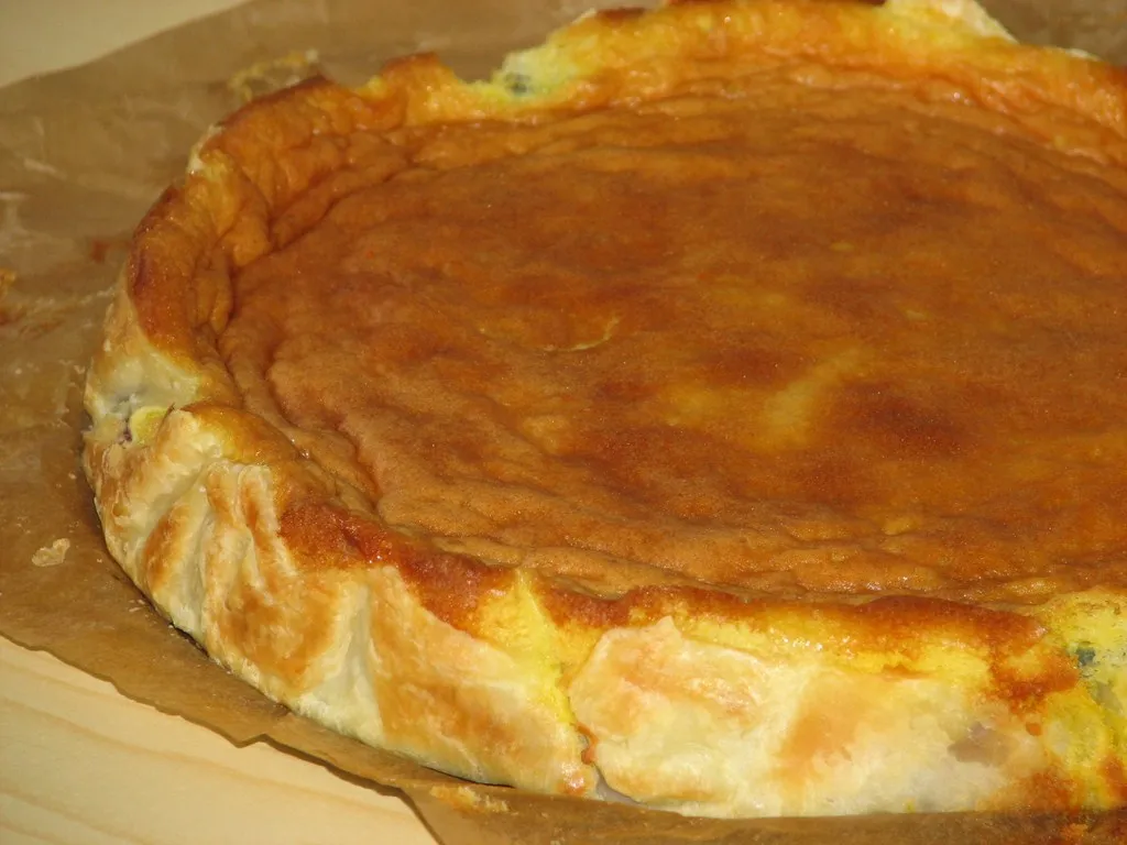 Ciasto francuskie z jagodami