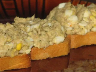 Dietetyczna pasta z wędzonej makreli i jajek - 1