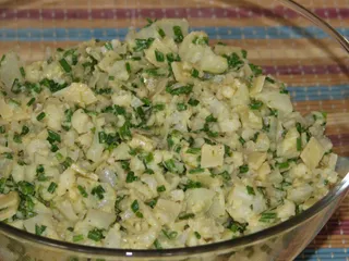 Sałatka kalafiorowo-czosnkowa do grilla - 10