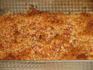 Szybkie i smaczne ciasto z rabarbarem - 7