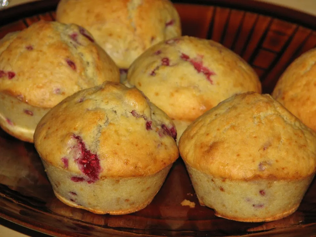 Muffinki z malinami