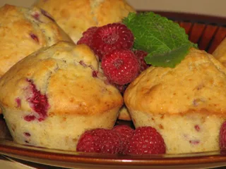 Muffinki z malinami - 12