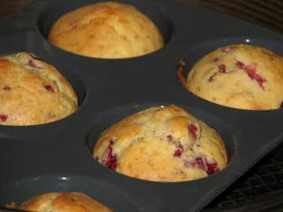 Muffinki z malinami - 10