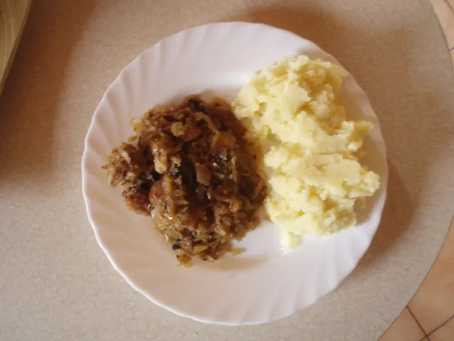 Bigos z kiszonej kapusty