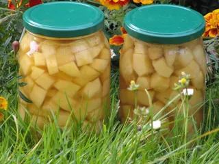 Cukinia na słodko - w zalewie cynamonowo-miodowej - 2