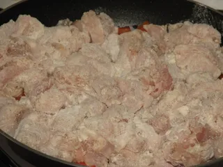 Kurczak po chińsku (z makaronem z zupek chińskich) - 6