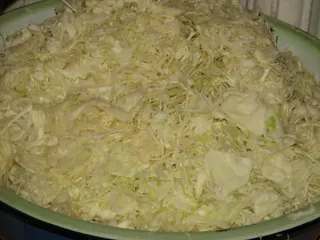 Kapusta kiszona z marchewką i kminkiem - 5