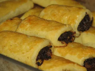 Kruche paszteciki z pieczarkami - 19
