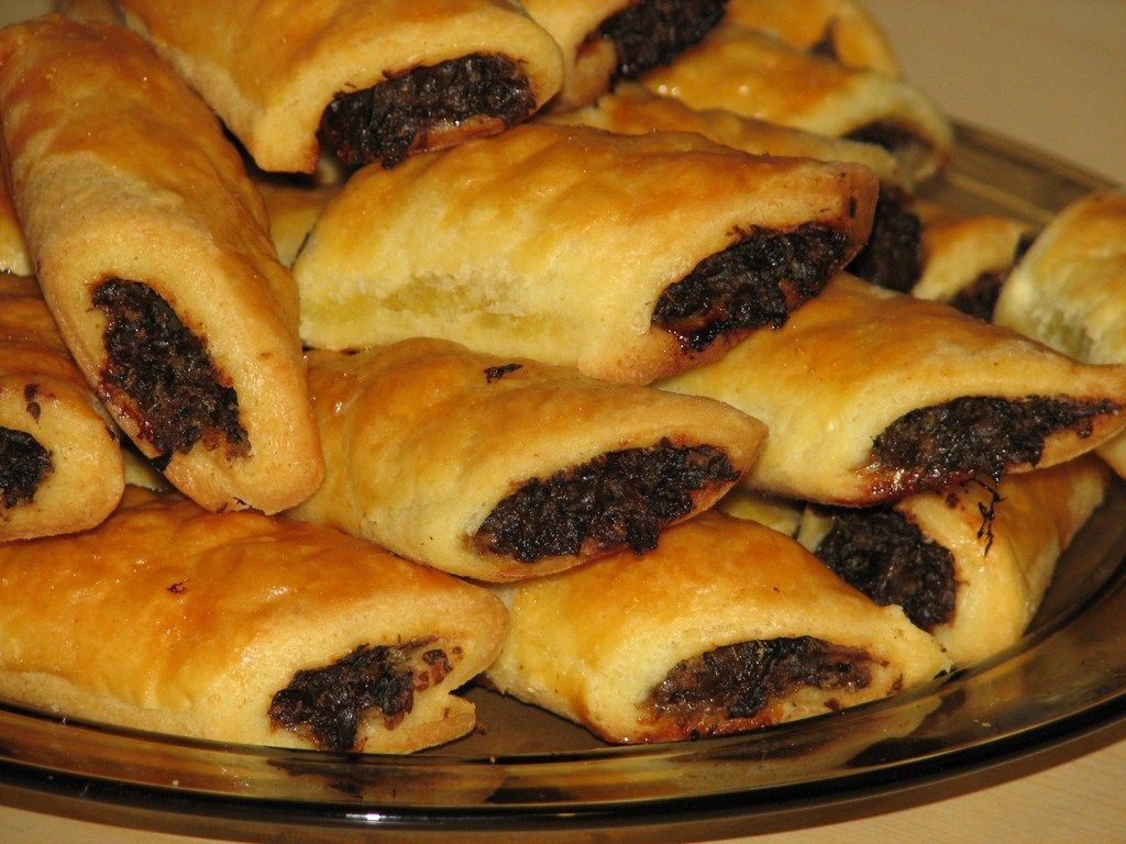 Kruche paszteciki z pieczarkami