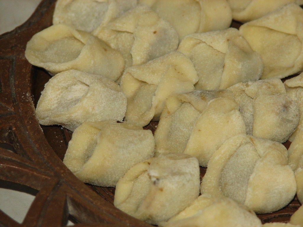 Uszka z grzybami
