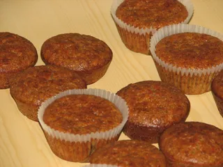 Orzechowe muffinki z lukrem - 18