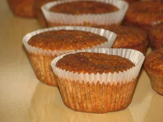 Orzechowe muffinki z lukrem - 19