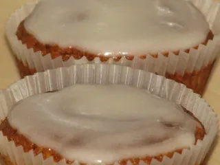 Orzechowe muffinki z lukrem - 20