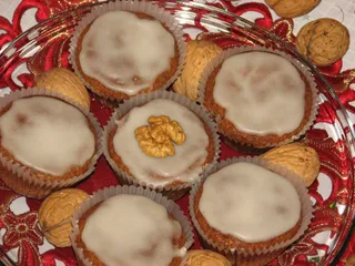 Orzechowe muffinki z lukrem - 25