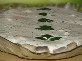 Śledzie z czosnkiem - 1