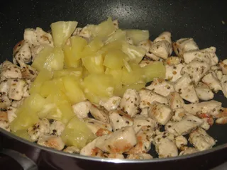 Kurczak na słodko-kwaśno z ryżem - 4