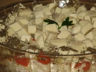Sałatka z kapusty pekińskiej, mielonego mięsa i mozzarelli - 15