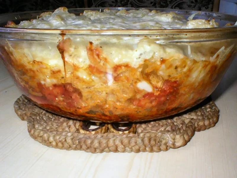 Zapiekanka z makaronem