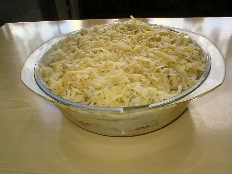 Zapiekanka z makaronem