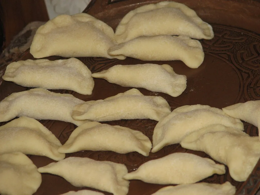 Pierogi z szynką