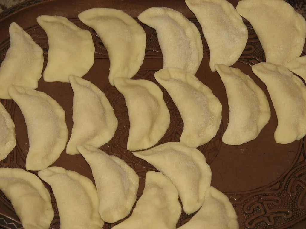 Pierogi z szynką