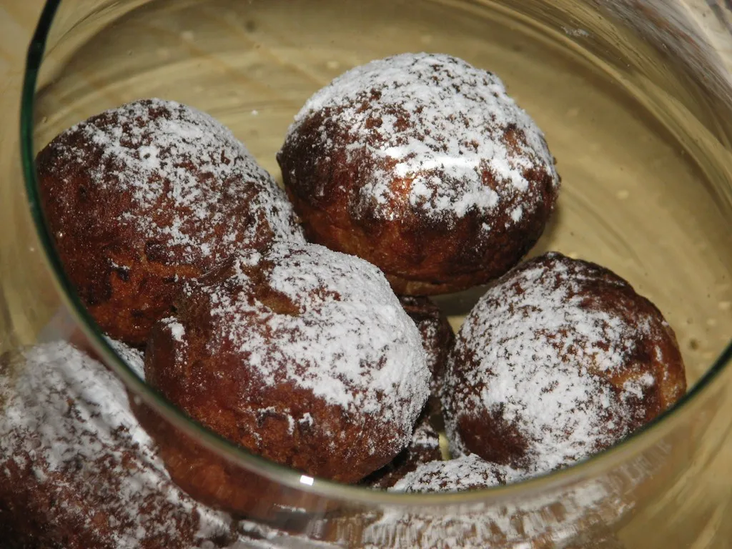 Pomarańczowe pączki