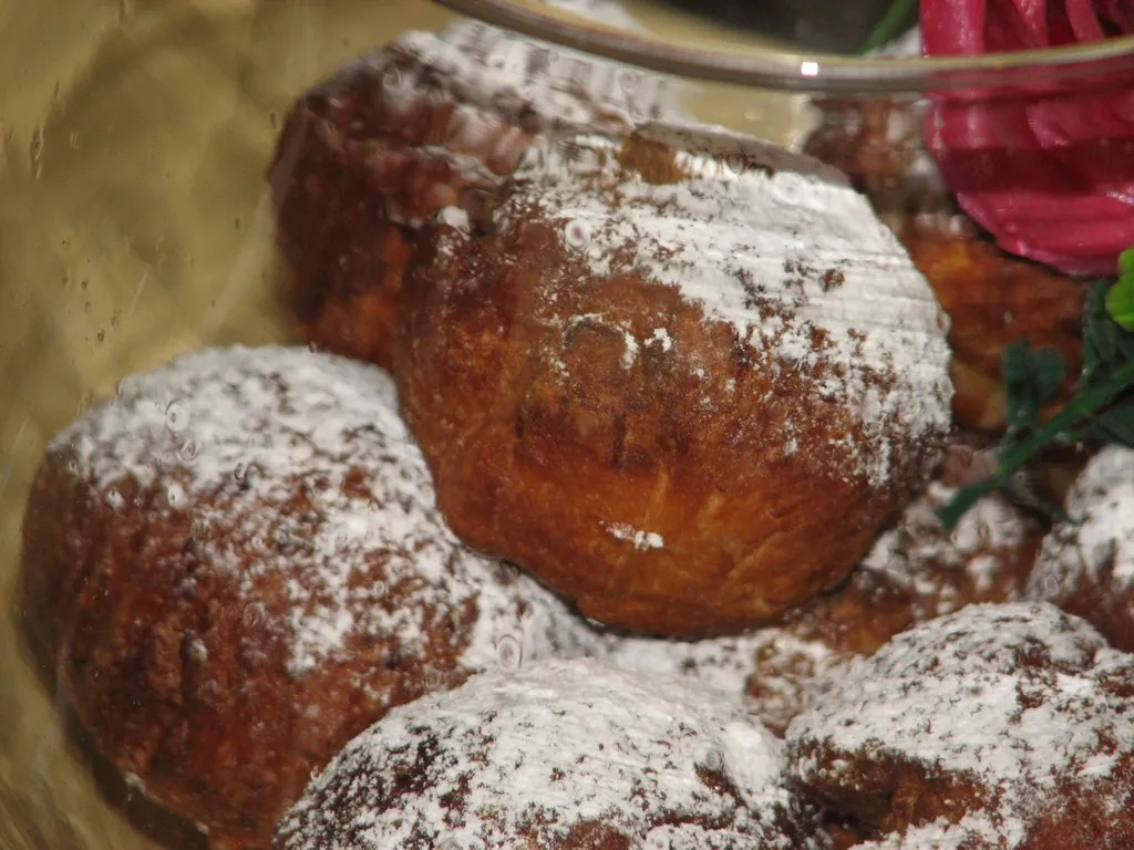 Pomarańczowe pączki