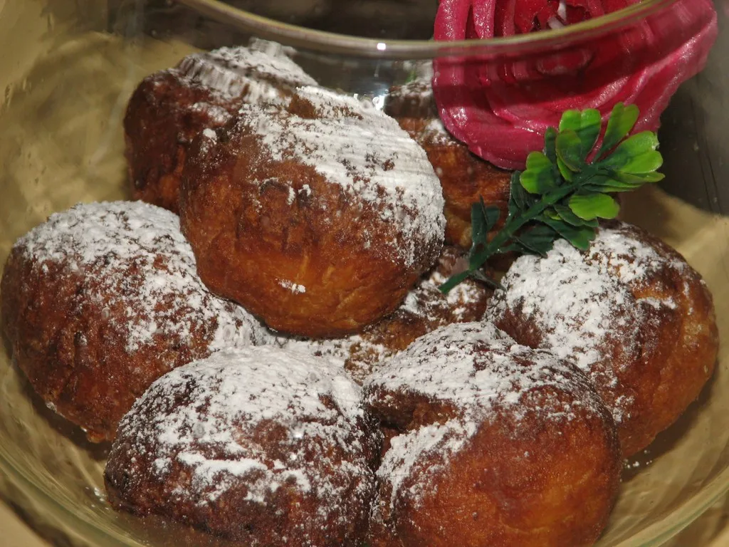 Pomarańczowe pączki
