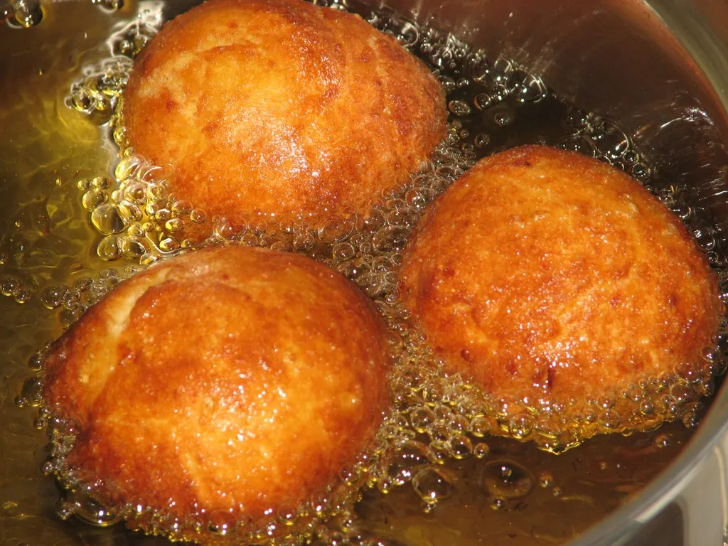 Pomarańczowe pączki