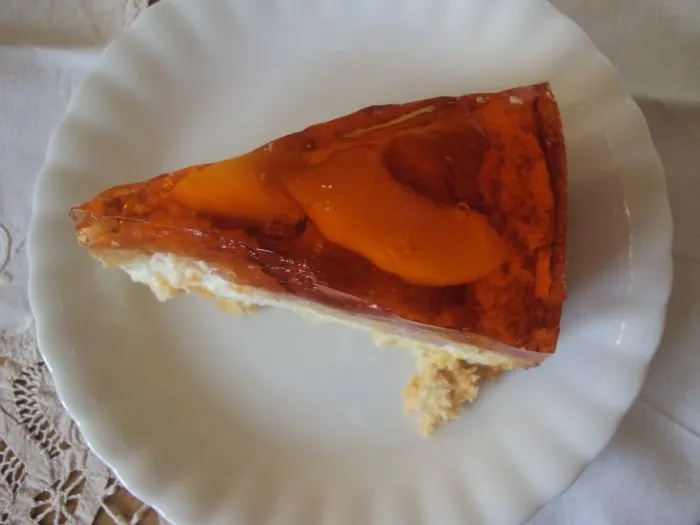 Ciasto z galaretką Justyny