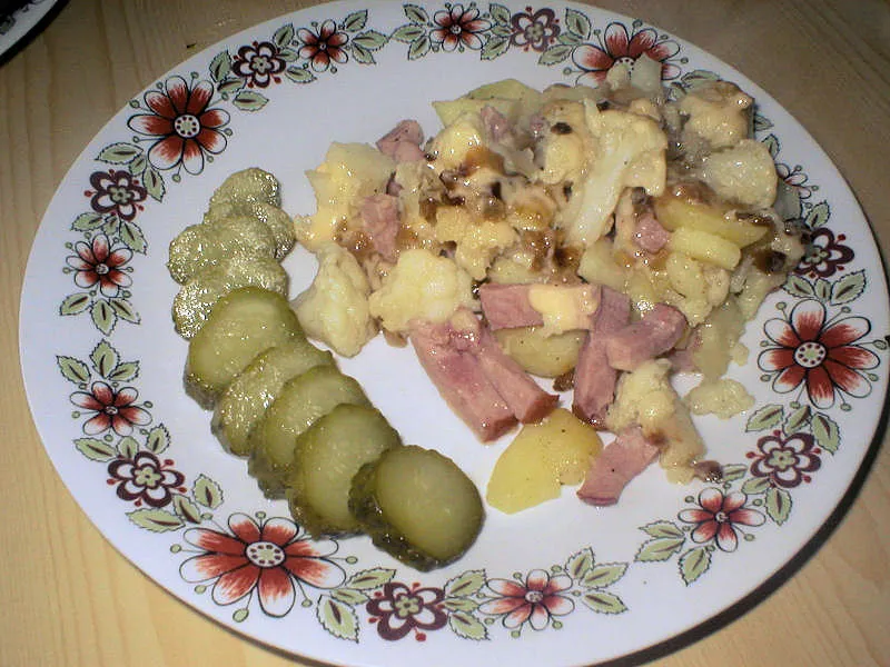 Zapiekanka z kalafiorem