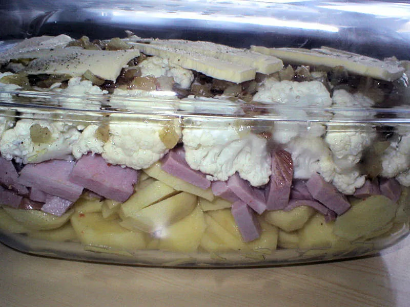 Zapiekanka z kalafiorem