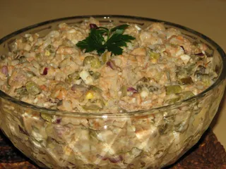 Ryżowa sałatka z wędzonym łososiem - 9
