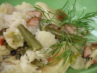Wiosenna zapiekanka makaronowa - 1