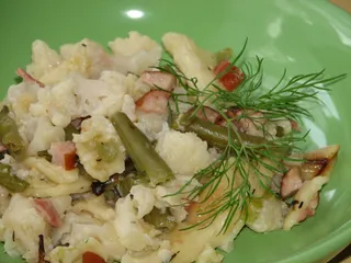 Wiosenna zapiekanka makaronowa - 2