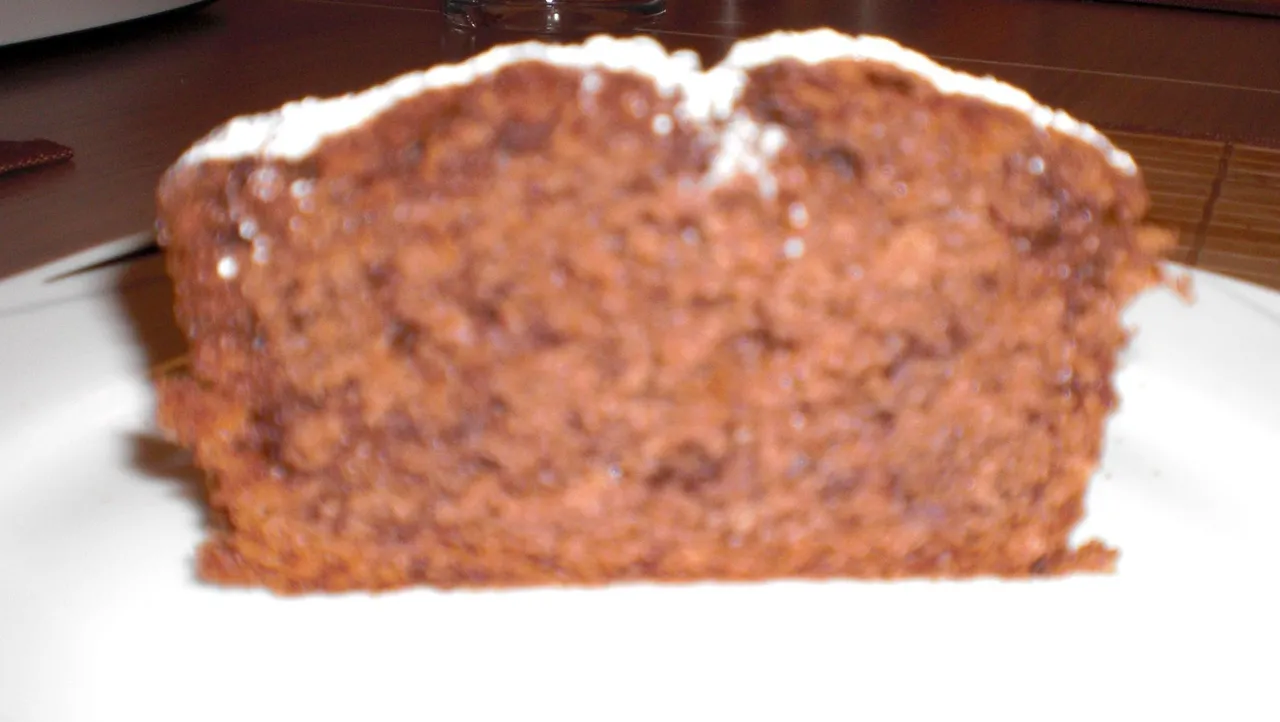 Rotweinkuchen - ciasto z czerwonym winem