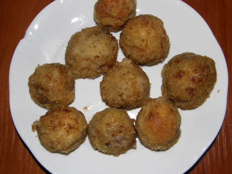 Pieczarki w panierce