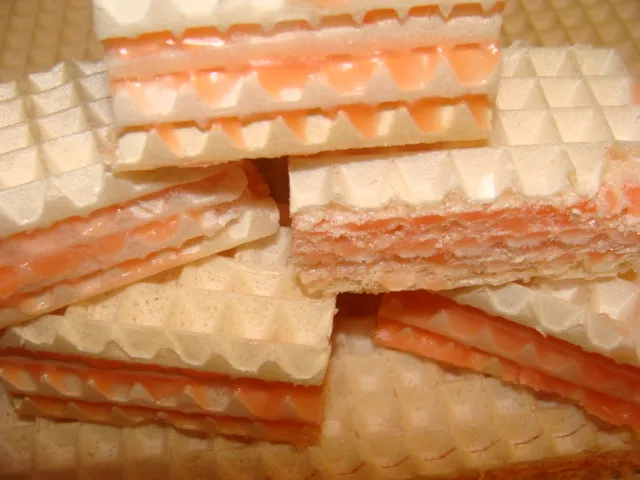 Wafelki śmietankowe