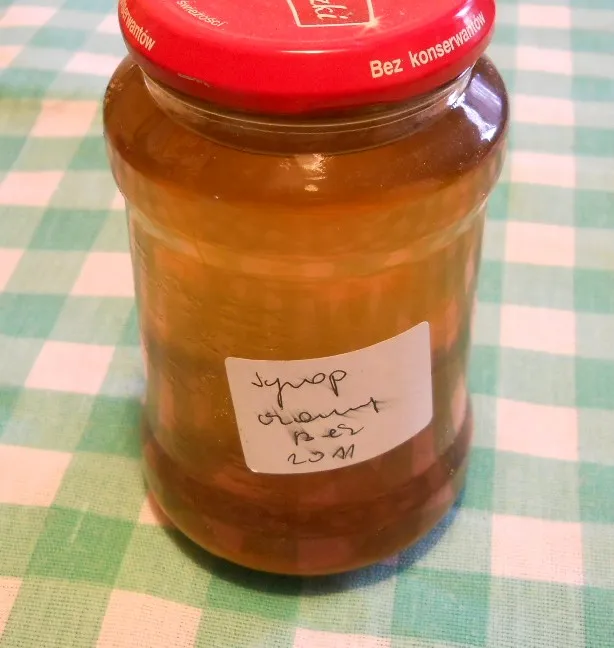 Syrop z kwiatów mlecza