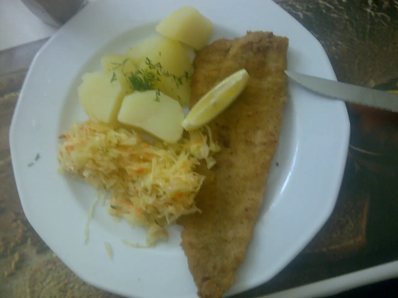 Smażona panga