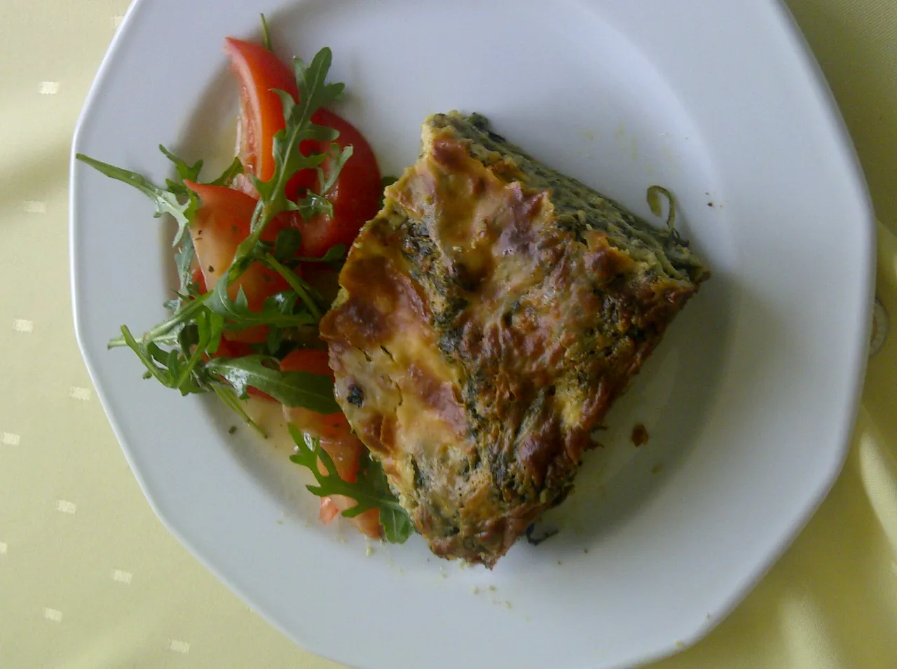 Lasagne ze szpinakiem