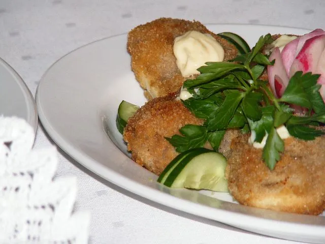 Pieczarki w panierce