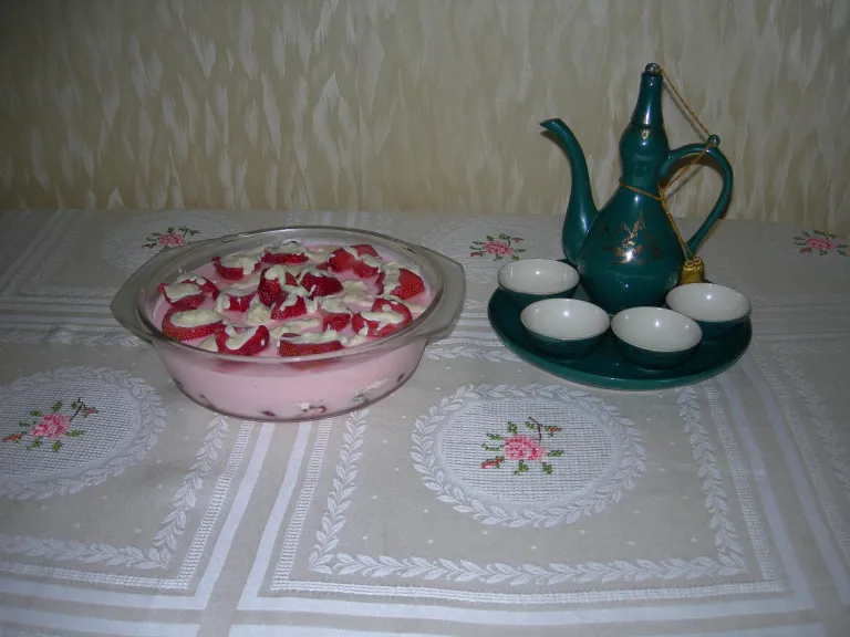 Galaretkowe Mleczko-Truskawkowe