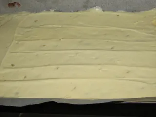 Sernik z budyniem czekoladowym - 6