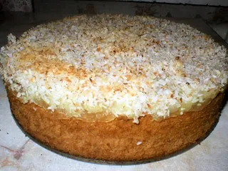 Ciasto kokosowe z kisielem - 1