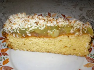 Ciasto kokosowe z kisielem - 4