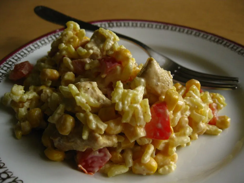 Sałatka curry