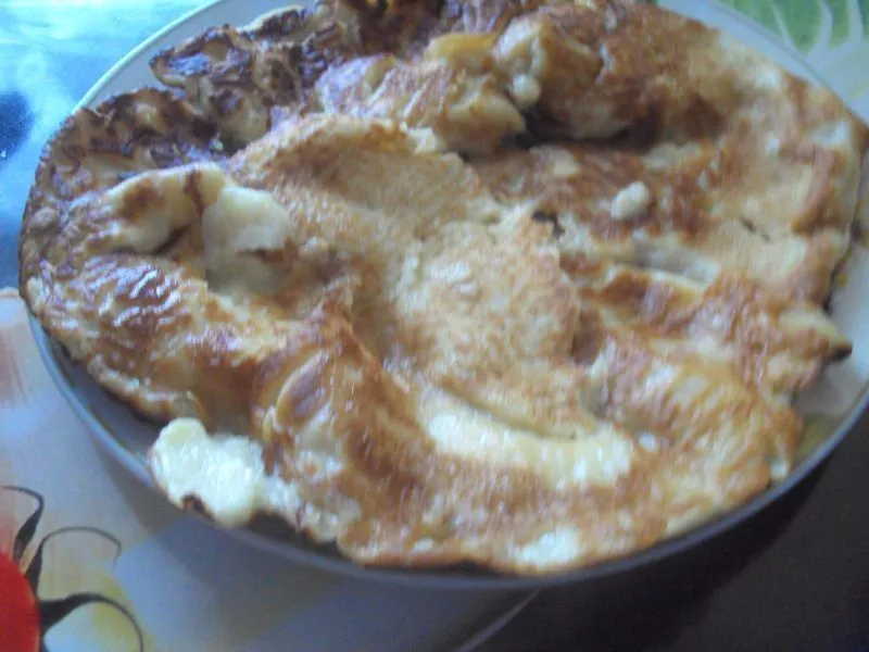 Placek jajecznicowo-bananowy