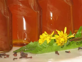 Syrop-miód z mlecza i goździków - 1