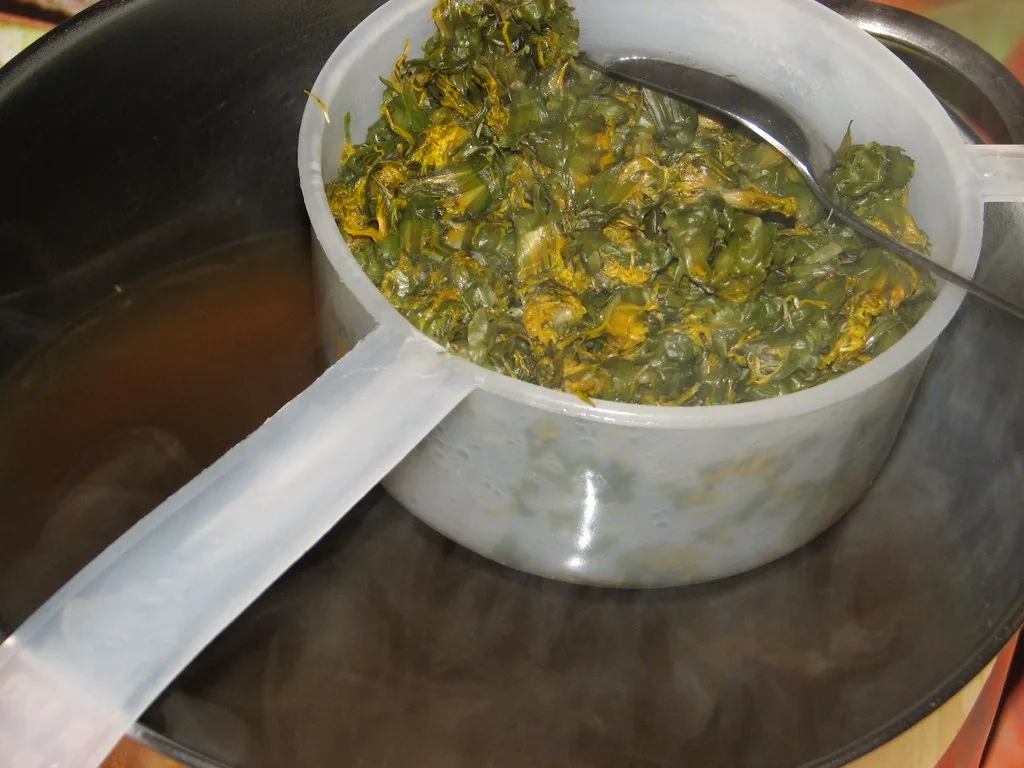 Syrop-miód z mlecza i goździków